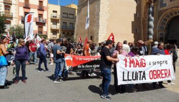 Castellón de la Plana ultima los preparativos de un Primero de Mayo anarcosindicalista marcado por los conflictos laborales y los recortes