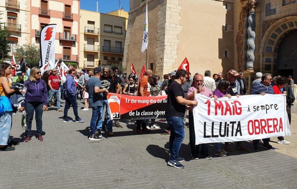 Castellón de la Plana ultima los preparativos de un Primero de Mayo anarcosindicalista marcado por los conflictos laborales y los recortes