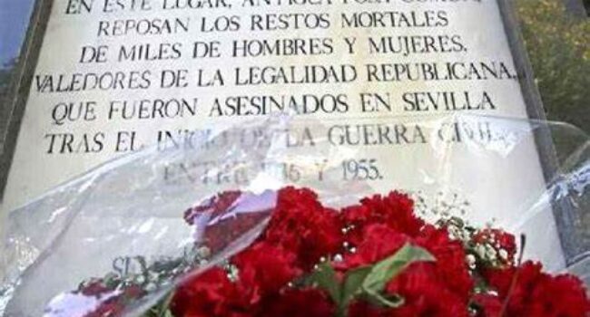 Un total de 50 municipios sevillanos realizan más de 60 actuaciones en materia de Memoria Democrática con ayuda provincial