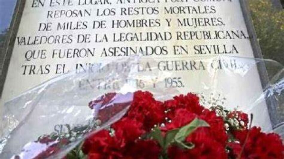 Un total de 50 municipios sevillanos realizan más de 60 actuaciones en materia de Memoria Democrática con ayuda provincial