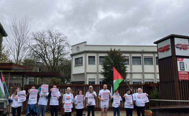 Una coalición de organizaciones de la sociedad civil presenta una denuncia contra el Consejo de Administración de CAF por su implicación en el Tren Ligero de Jerusalén 