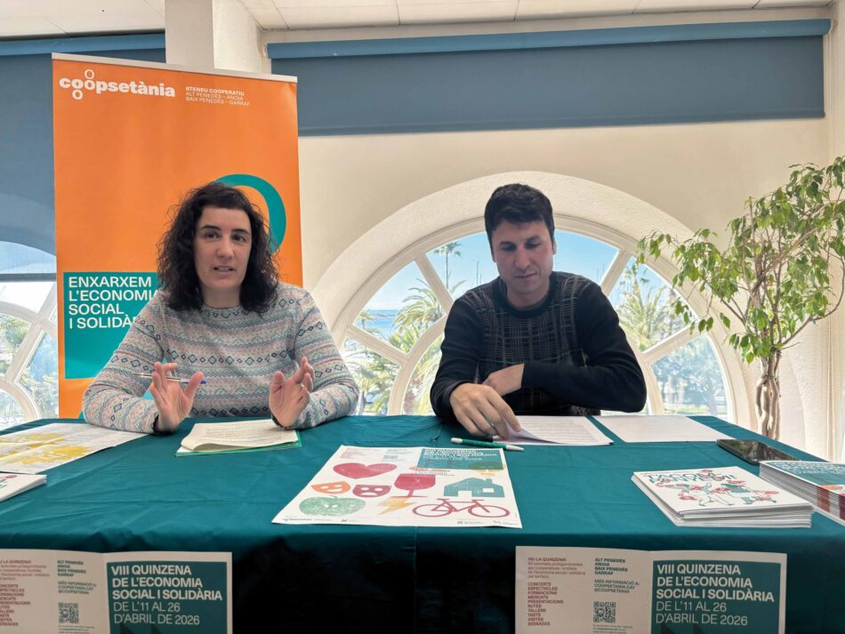 La Quinzena de l’Economia Social i Solidària programa una cinquantena d’activitats arreu de la vegueria Penedès