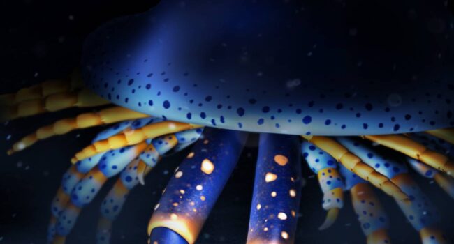 Un artrópodo marino de hace 500 millones de años es el ancestro de arañas y cangrejos