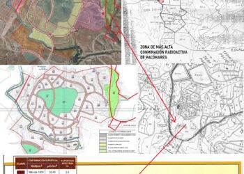 Salvemos Mojácar y la Coordinadora Ecologista Almeriense DUNA denuncian que se quieren urbanizar en Vera los terrenos  adyacentes a la zona más contaminada por radioactividad de Palomares