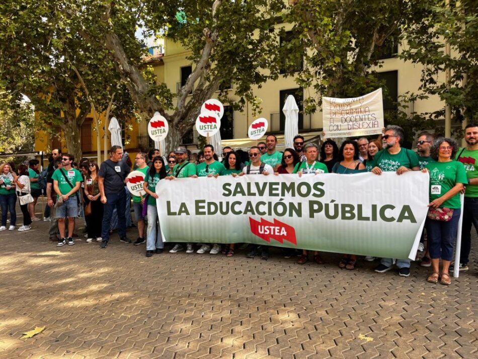 USTEA logra que la inspección de trabajo actúe ante el “abandono” de la salud del personal docente en Sevilla