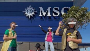 MSC Cruceros gana el premio Eco Bling-Bling al ecopostureo 