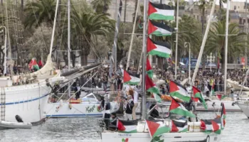 «¡Palestina Libre!»: Flotilla Global Sumud zarpa hacia Gaza para romper el bloqueo israelí