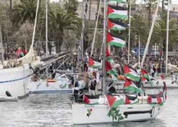 «¡Palestina Libre!»: Flotilla Global Sumud zarpa hacia Gaza para romper el bloqueo israelí