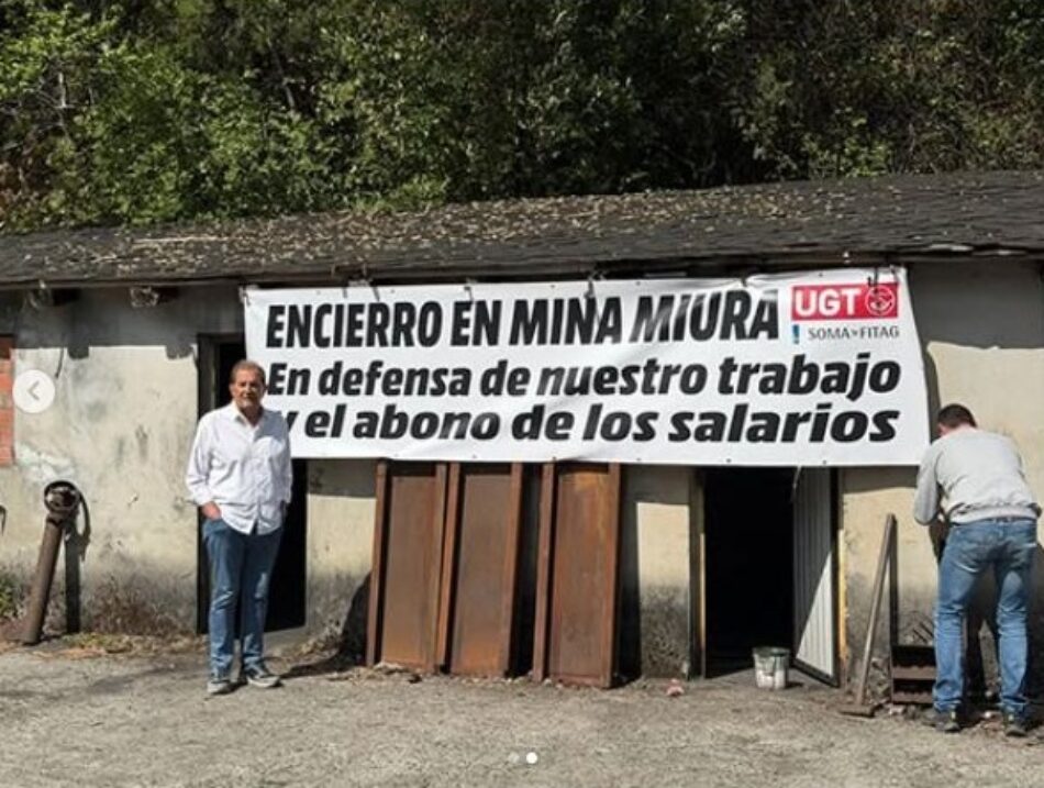 Ecoloxistes n’Aición d’Asturies se solidariza con los mineros de mina Miura