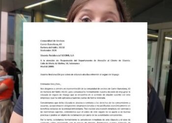 Vecinas de Vivenio piden la prórroga de los alquileres para evitar que las expulsen, hagan alquileres de temporada y anuncien los pisos en AirBnB