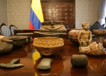 Colombia logra la repatriación de más de mil bienes arqueológicos