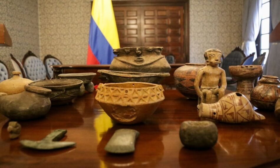 Colombia logra la repatriación de más de mil bienes arqueológicos