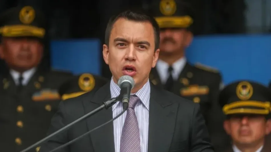 Desconfianza hacia Daniel Noboa alcanza el 73 por ciento en Ecuador