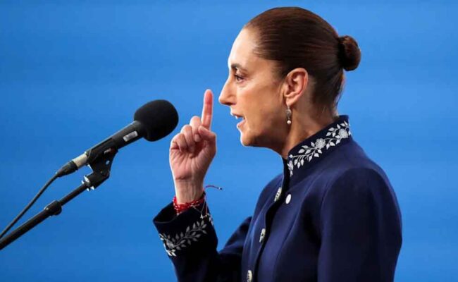 Sheinbaum propone una declaración contra intervención militar en Cuba en la cumbre de presidentes de Barcelona