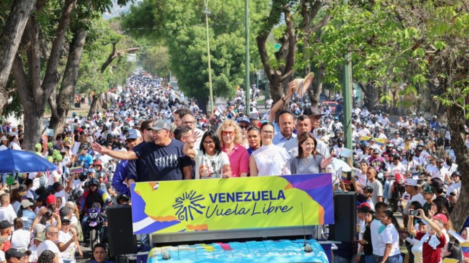 Presidenta (E) Delcy Rodríguez encabezó en Barquisimeto Gran Peregrinación Nacional por Venezuela sin Sanciones