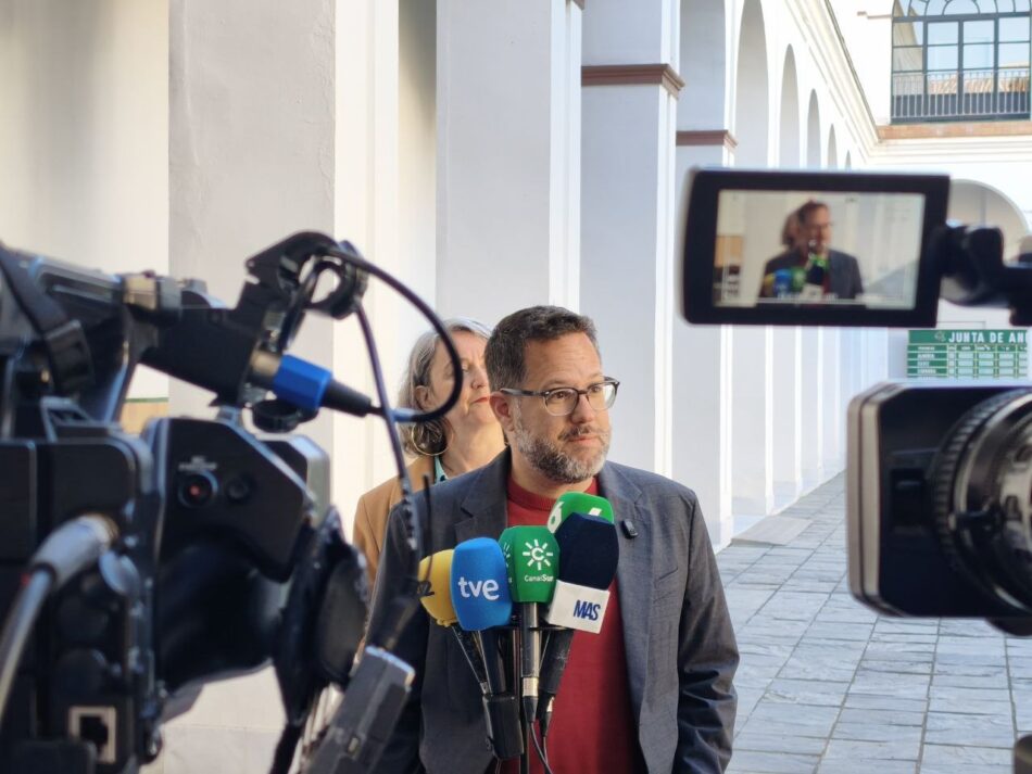 Adelante Andalucía relaciona el adelanto electoral con el caso de corrupción del PP de Almería: «Nos está robando a los andaluces un debate que nos merecemos»