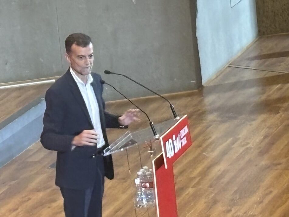 IU se reivindica como «imprescindible» en el 40 aniversario de su fundación