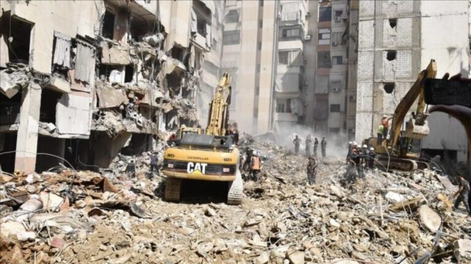 Beirut sufre en Domingo de Pascua bombardeos israelíes