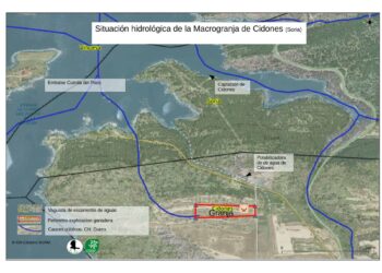 Ecologistas denuncia el proyecto de macrogranja de Cidones: «es una amenaza grave el Embalse de la Cuerda del Pozo»