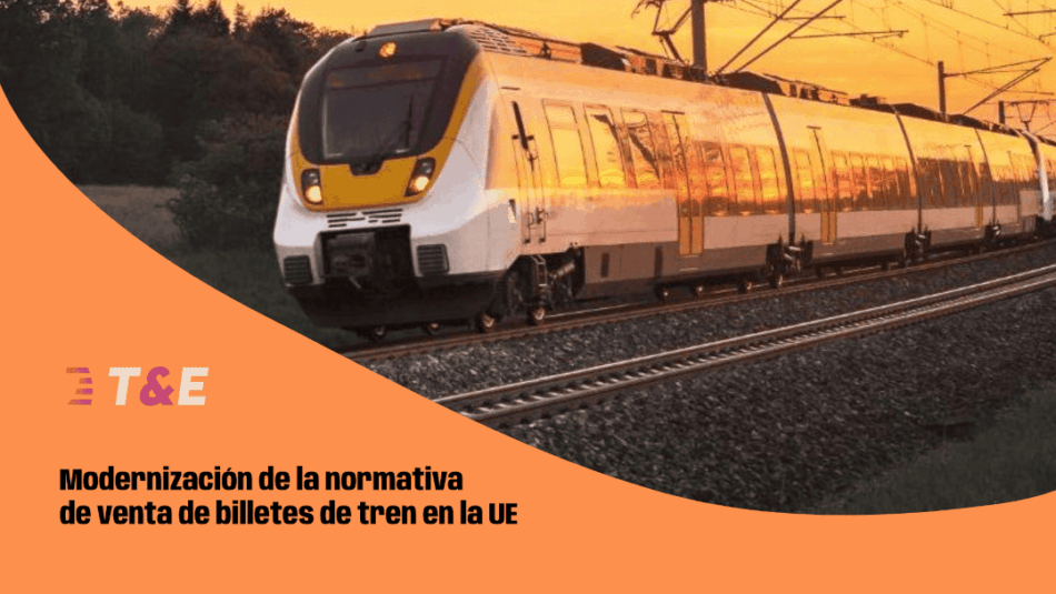 Las dificultades en la compra de billetes de tren en Europa obstaculizan el tránsito a una movilidad descarbonizada