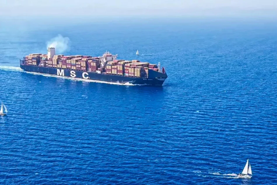 Global Sumud Flotilla logra desviar buque con maquinaria de guerra destinada a Israel