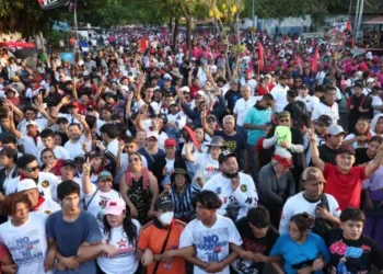 Pueblo de Nicaragua reafirma con marchas masivas su compromiso con la paz