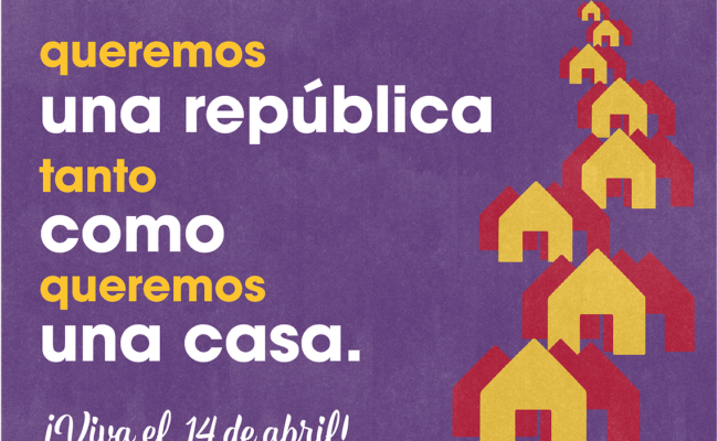 Por una república que garantice paz, empleo digno, servicios públicos y derecho a la vivienda