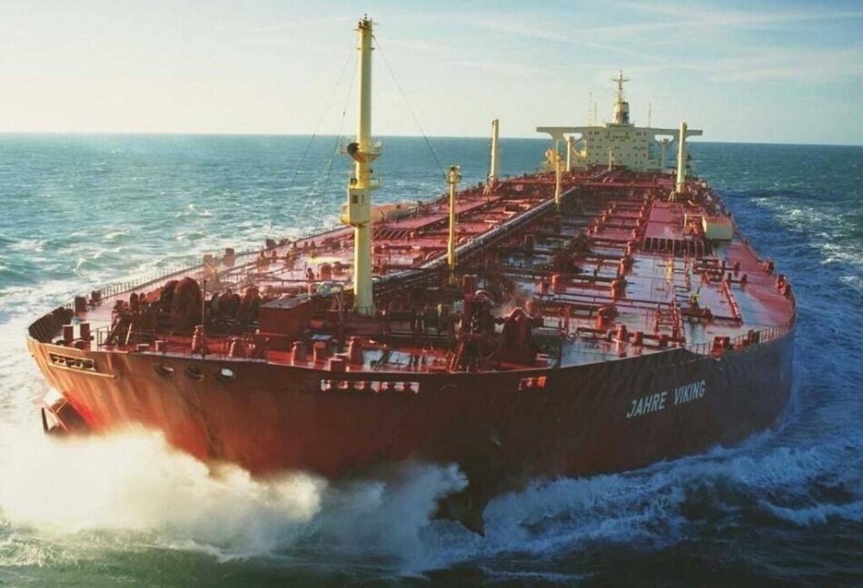 El transporte petrolero marítimo cae un 16% en 2026