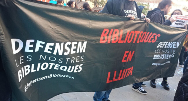 CGT convoca vaga indefinida de biblioteques per Sant Jordi