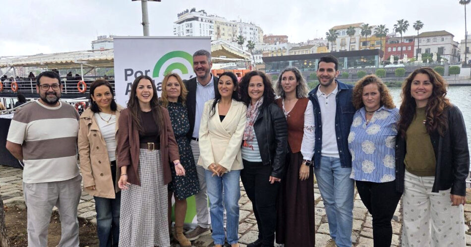 Por Andalucía presenta en Sevilla una candidatura plural, comprometida y enraizada en el territorio para las elecciones autonómicas del 17 de mayo