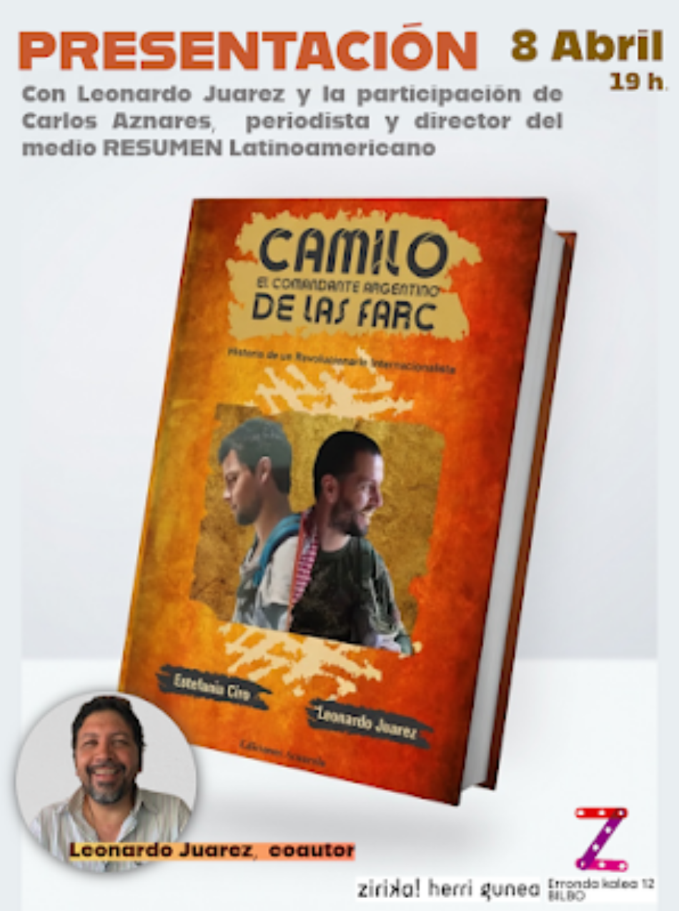 Memoria de la guerrilla: La vida de Facundo Molares, ‘Camilo’ de las FARC, llega a Bilbao