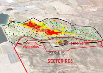 Salvemos Mojácar y DUNA denuncian la urbanización con «zona verde sobre fosa radiactiva y viviendas con vistas al plutonio»