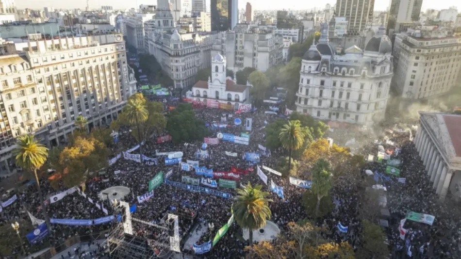 Marcha Federal Universitaria: millones rechazaron el ajuste de Milei en educación