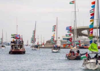 Flotilla Sumud advierte sobre inminente ataque israelí a sus barcos