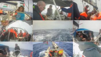 Ejército israelí ataca e intercepta Flotilla Sumud con destino a Gaza