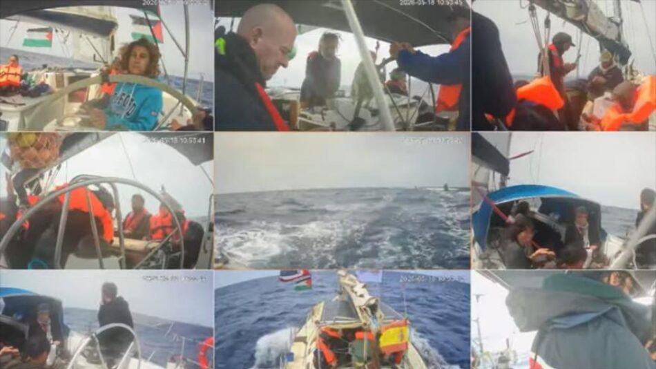 Ejército israelí ataca e intercepta Flotilla Sumud con destino a Gaza