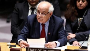 EEUU presiona a enviado palestino para renunciar candidatura en ONU