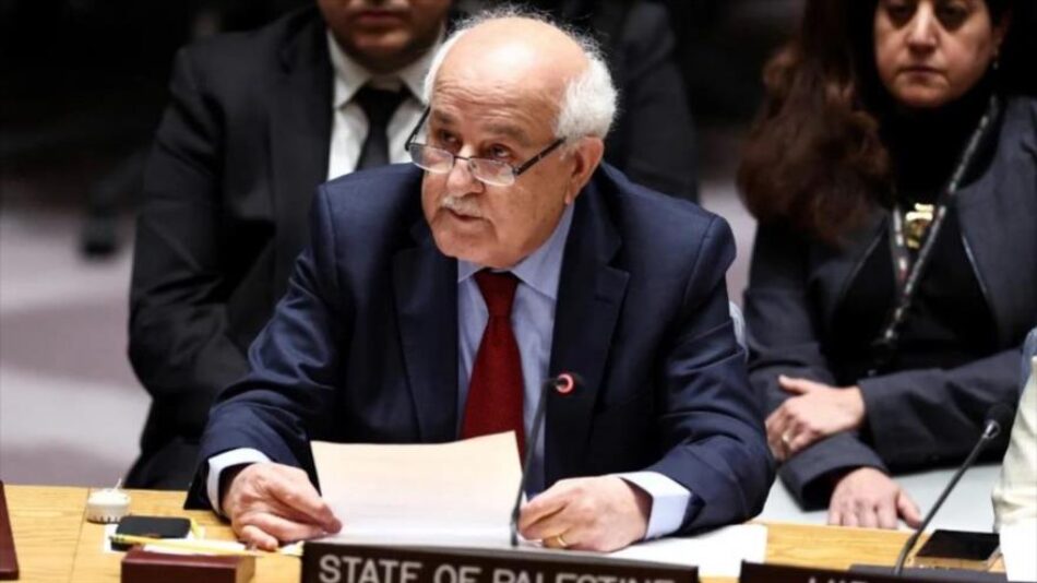 EEUU presiona a enviado palestino para renunciar candidatura en ONU