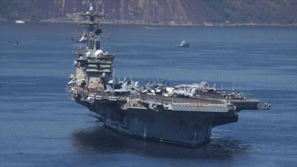 El USS Nimitz llega al Caribe tras amenaza de Trump de tomar Cuba