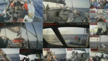 Israel intercepta los últimos dos barcos de Flotilla Sumud rumbo a Gaza