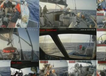 Israel intercepta los últimos dos barcos de Flotilla Sumud rumbo a Gaza