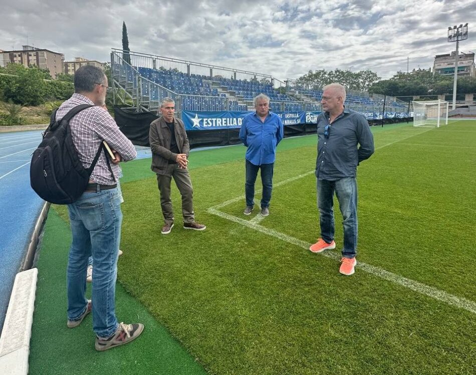 BComú demana un pla d’inversions per millorar les instal·lacions de la pista d’atletisme de Can Dragó