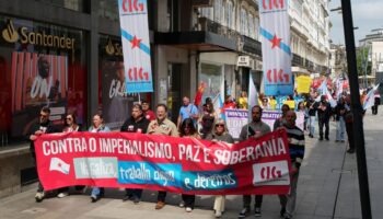 Milleiros de persoas mobilízanse coa CIG este 1 de Maio contra o imperialismo, pola paz, por traballo digno e dereitos