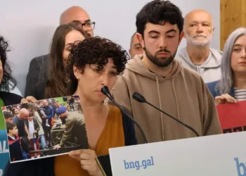 BNG chama desde Lugo a frear a militarización coa campaña “Na Galiza: Paz, soberanía e dereitos”