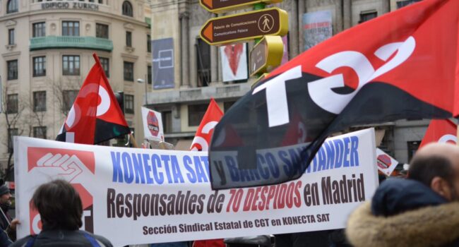 La ministra Montero deja en la calle a más de 200 trabajadoras de Konecta en Madrid, del servicio de atención telefónica de Hacienda, al internalizar el servicio sin subrogar la plantilla