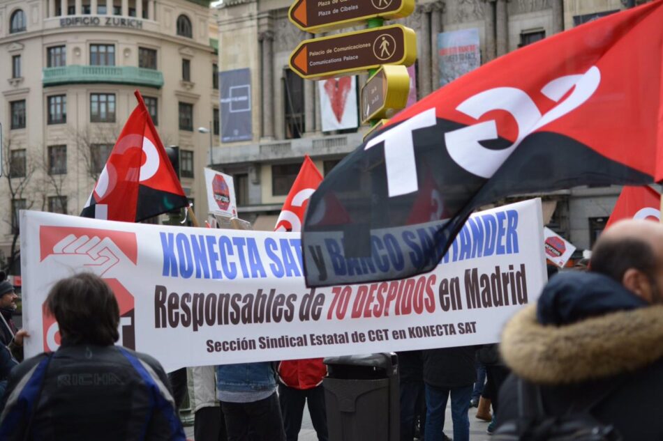 La ministra Montero deja en la calle a más de 200 trabajadoras de Konecta en Madrid, del servicio de atención telefónica de Hacienda, al internalizar el servicio sin subrogar la plantilla