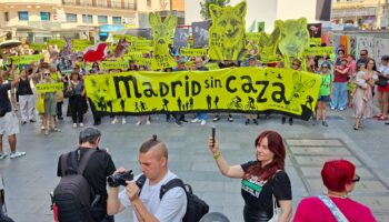 El centro de Madrid grita: “Madrid sin caza”