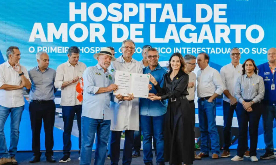 Lula inaugura el primer hospital oncológico interestatal en Brasil