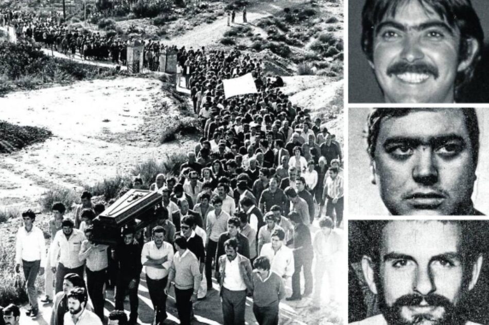 Maíllo se compromete a ampliar la Ley de Memoria para incluir a las víctimas del «Caso Almería», del que se cumplieron 45 años