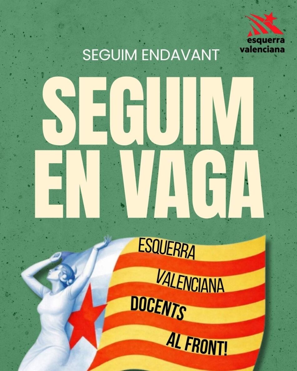Seguim en Vaga. ¡Docents al Front!